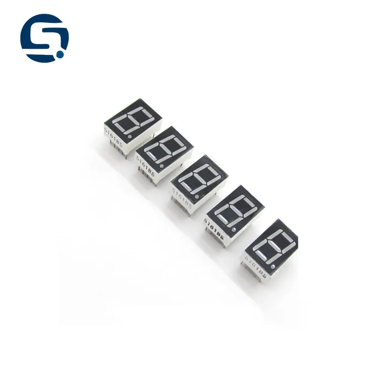 0,5 инчни 7 сегмент ЛЕД дисплеја